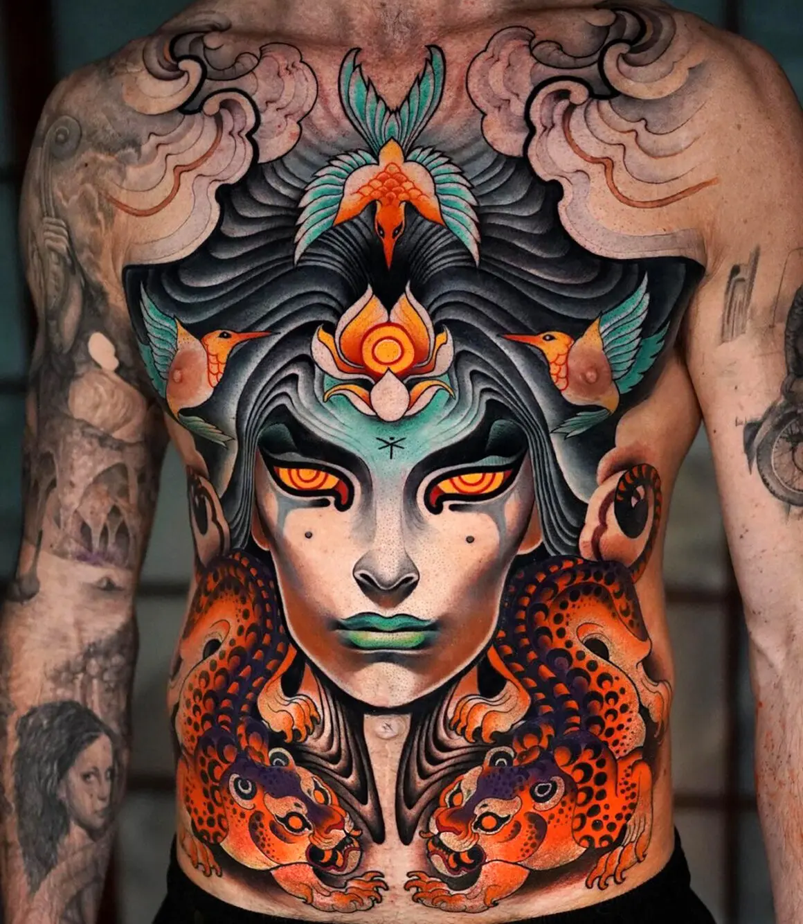 Neo-Traditional tattoo style